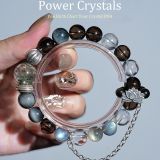 Essential Birthstone Energy Bracelet | 10mm Healing Crystal Beads