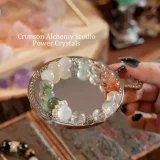 Emerald Ascent: Wood Element Crystal Bracelet for Career Success & Unshakable Wealth Manifestation