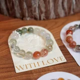 Emerald Ascent: Wood Element Crystal Bracelet for Career Success & Unshakable Wealth Manifestation
