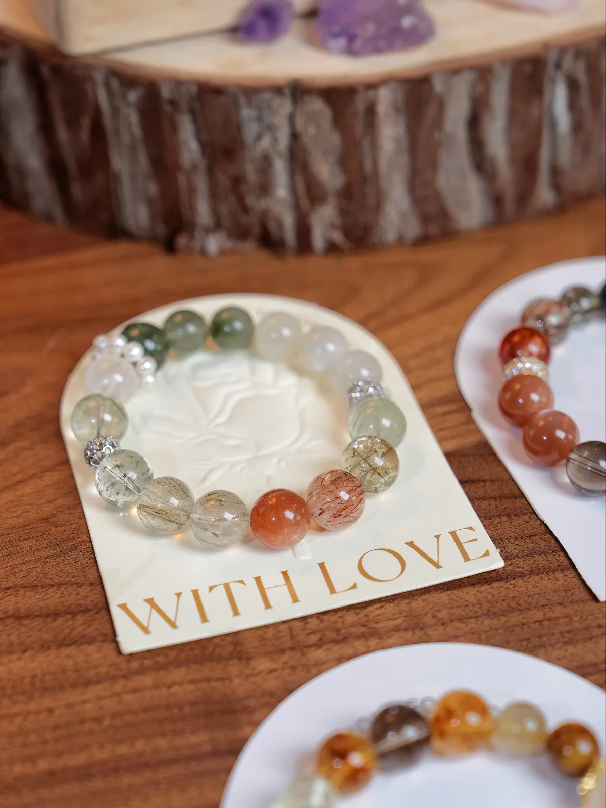 Emerald Ascent: Wood Element Crystal Bracelet for Career Success & Unshakable Wealth Manifestation
