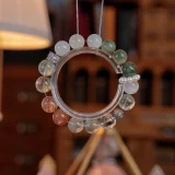 Emerald Ascent: Wood Element Crystal Bracelet for Career Success & Unshakable Wealth Manifestation