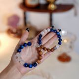 Harmonic Union” Couple’s Crystal Bracelet Set – Perfect Match Feng Shui Gemstone Wristbands for Love & Harmony