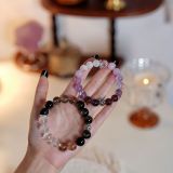 Unwavering Devotion” Couple’s Crystal Bracelet Set – Personalized Feng Shui Gemstone Wristbands for Love & Commitment