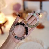 Through Thick & Thin” Couple’s Crystal Bracelet Set – Bazi-Aligned Adversity Gemstones for Unbreakable Bonds