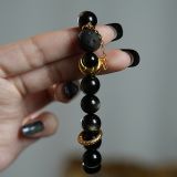 “Black Moon Crystal Bracelet – Cosmic Protection & Power”-5