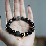 “Black Moon Crystal Bracelet – Cosmic Protection & Power”-5