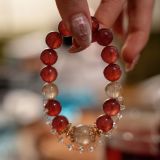 “Rainbow Candy Crystal Bracelet – Love Magnet & Golden Fortune”-309
