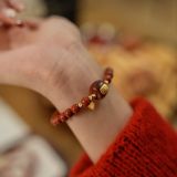 “Eternal Fortune Gemstone Bracelet – Vitality & Wellness Energy”-312