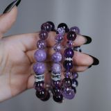 “Nine Purple Flames Crystal Bracelet – Cosmic Fire Energy (2024-2044)”-100