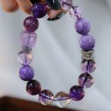 “Nine Purple Flames Crystal Bracelet – Cosmic Fire Energy (2024-2044)”-100