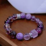 “Nine Purple Flames Crystal Bracelet – Cosmic Fire Energy (2024-2044)”-100