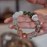 “Forest Citrus Glow Crystal Bracelet – Career Success & Office Warfare Protection”-332