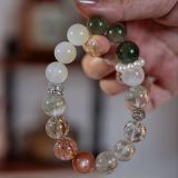 “Forest Citrus Glow Crystal Bracelet – Career Success & Office Warfare Protection”-332