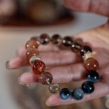 “Sunset Glow Crystal Bracelet – Leadership Magnet & Smart Wealth Builder”-333