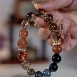 “Sunset Glow Crystal Bracelet – Leadership Magnet & Smart Wealth Builder”-333