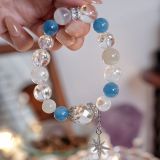 “Pure Golden Waters Crystal Bracelet – Clarity & Divine Protection”-339