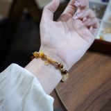 “Lucky Bamboo Wealth Bracelet – Confidence & Golden Opportunities”-219
