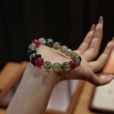 “Blossoming Fortune Crystal Bracelet – Career Success & Heart Healing”-345