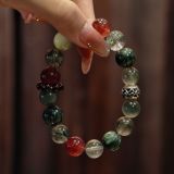 “Blossoming Fortune Crystal Bracelet – Career Success & Heart Healing”-345