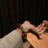 “Blossoming Fortune Crystal Bracelet – Career Success & Heart Healing”-345