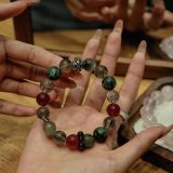 “Blossoming Fortune Crystal Bracelet – Career Success & Heart Healing”-345