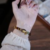 “Agarwood Amber Crystal Bracelet – Inner Strength & Prosperity”-233