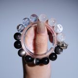 “Black Sugar Pearl Crystal Bracelet – Protection & Emotional Alchemy”-252