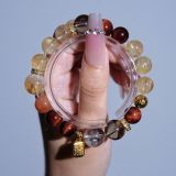 “Hundred Blessings Crystal Bracelet – Wealth & Resilience”-257