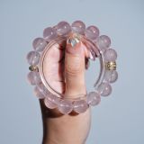 “Blushing Jade Crystal Bracelet – Love & Social Charm”-280