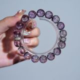 “Royal Amethyst Crystal Bracelet – Wisdom & Cosmic Luck”-282