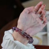“Royal Amethyst Crystal Bracelet – Wisdom & Cosmic Luck”-282