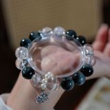 “Snow Across Mountains Crystal Bracelet – Protection & Gentle Transformation”-284