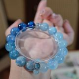 “Winter Blue Mist Crystal Bracelet – Serenity & Depth”-288