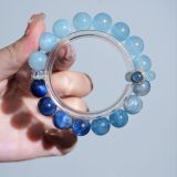 “Winter Blue Mist Crystal Bracelet – Serenity & Depth”-288