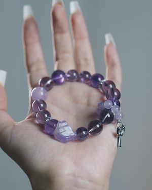 “Athena’s Wisdom Crystal Bracelet – Clarity & Intuition”-10