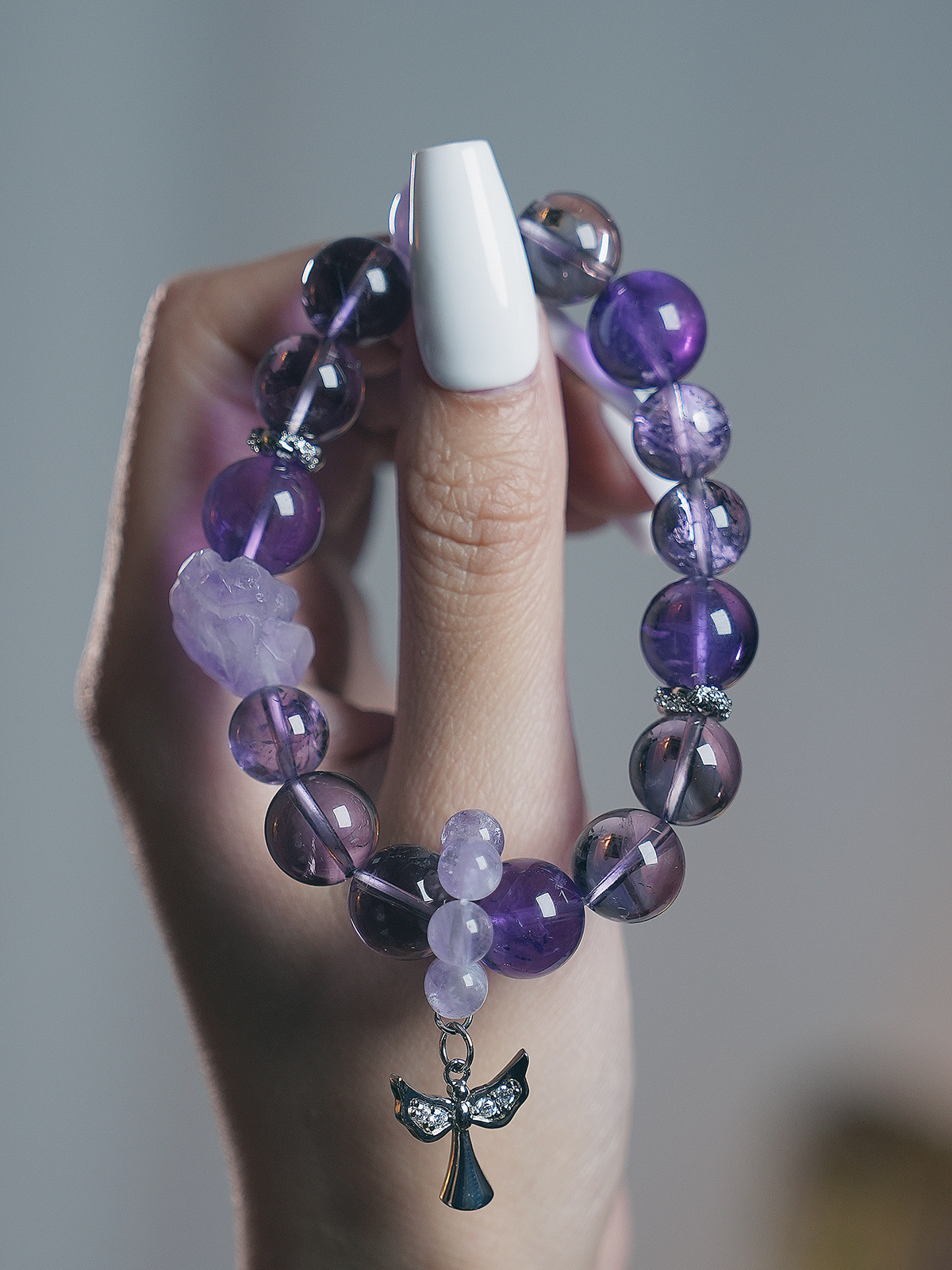 “Athena’s Wisdom Crystal Bracelet – Clarity & Intuition”-10