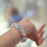 “Snowbound Peaks Crystal Bracelet – Clarity & Renewal”-298