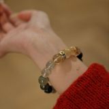 “Lucky Pig Crystal Bracelet – Harmonize Love, Attract Wealth & Good Fortune”-303