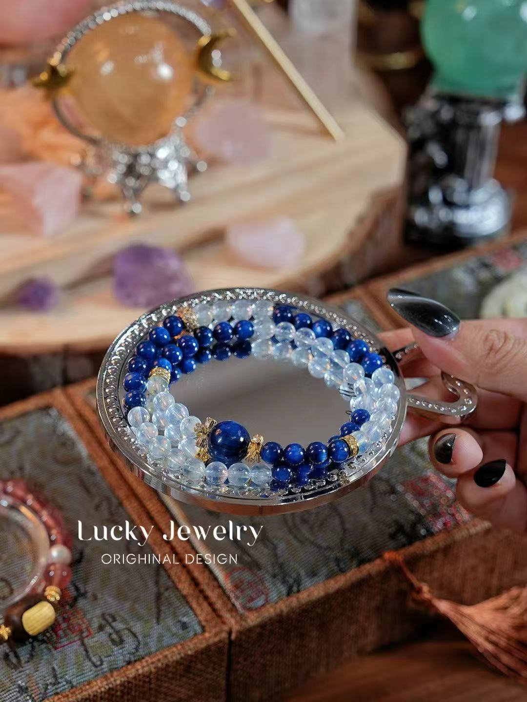 “Starlit Sea Crystal Bracelet – Healing & Authentic Expression”-274